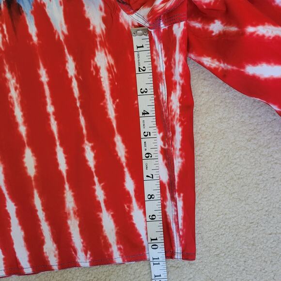 NWT Budweiser Size 36 Tie Dye Drawstring Board Shorts Swim Trunks Pocket - Picture 9 of 14